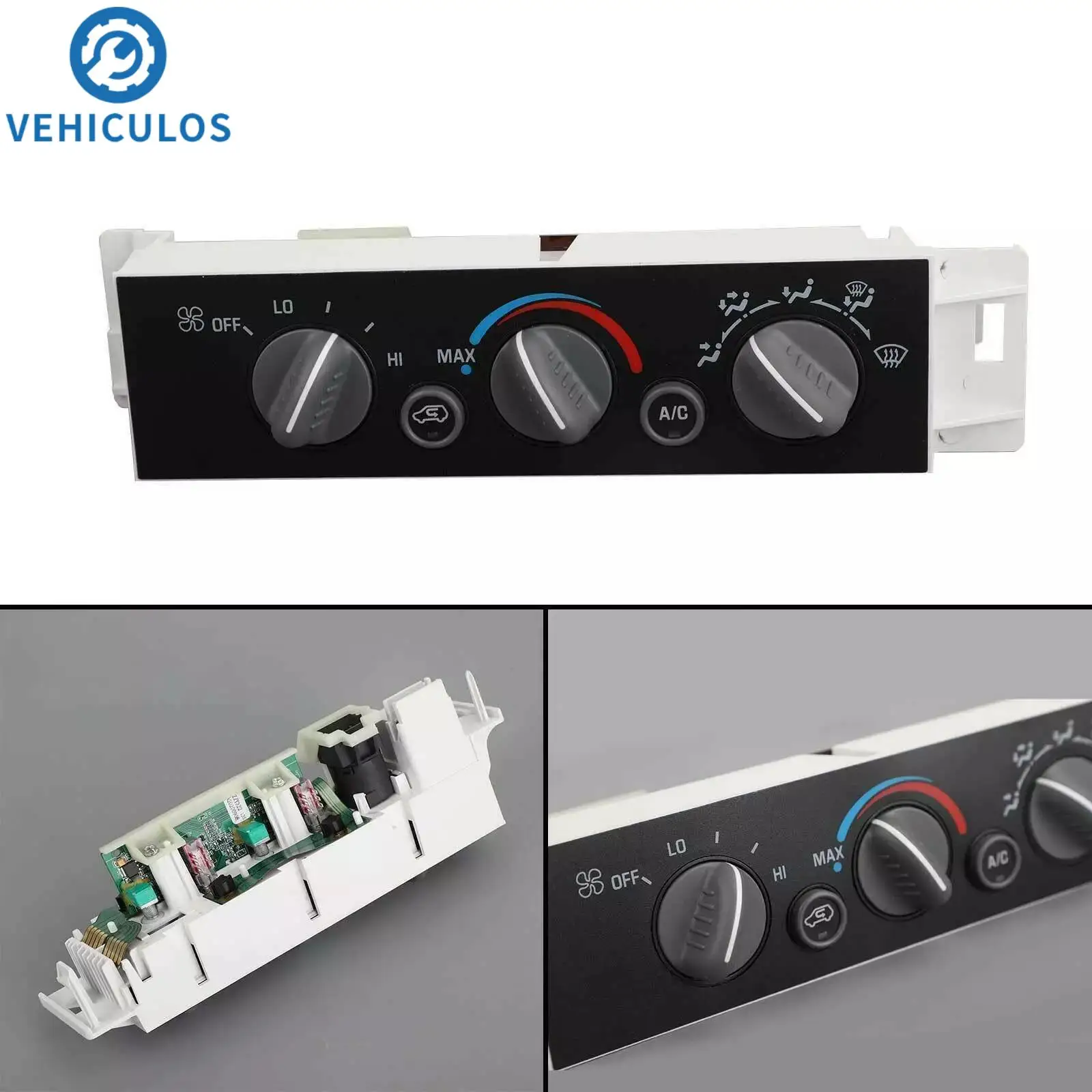 A/C Heater Climate Control Unit 9378815 16240115 16238895 16231175 655-00590 599-007 15-72548 For Chevy C1500 C2500 C3500
A/C Heater Climate Control Unit 9378815 16240115 16238895 16231175 655-00590 599-007 15-72548 For Chevy C1500 C2500 C3500