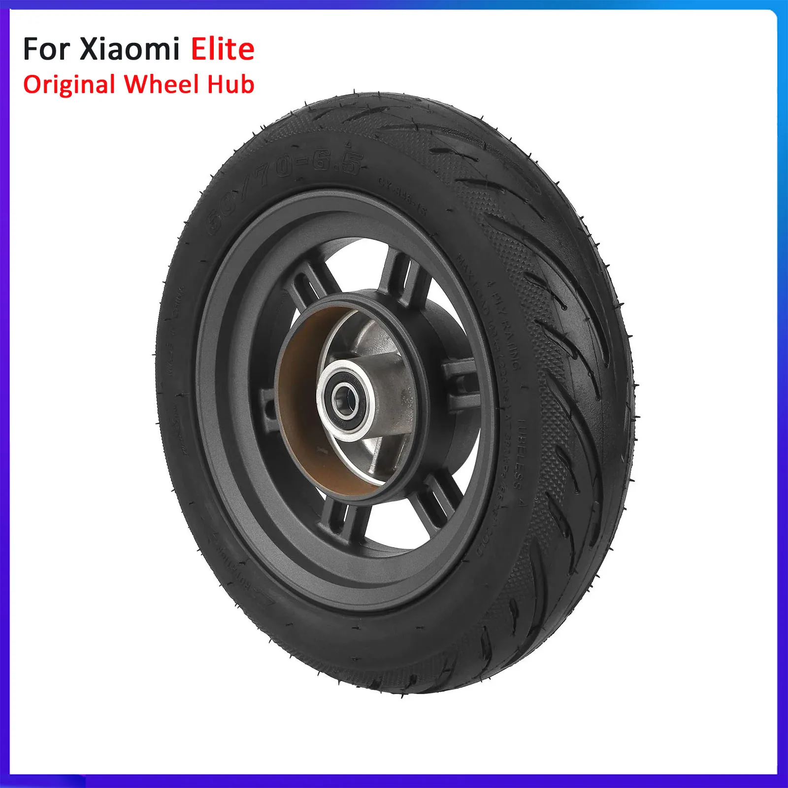 Original Front Wheel Assembly for Xiaomi Elite Electric Scooter Hub With Tubeless Tire 60/70-6.5 Tyre Wheels Replacement Parts
Original Front Wheel Assembly for Xiaomi Elite Electric Scooter Hub With Tubeless Tire 60/70-6.5 Tyre Wheels Replacement Parts