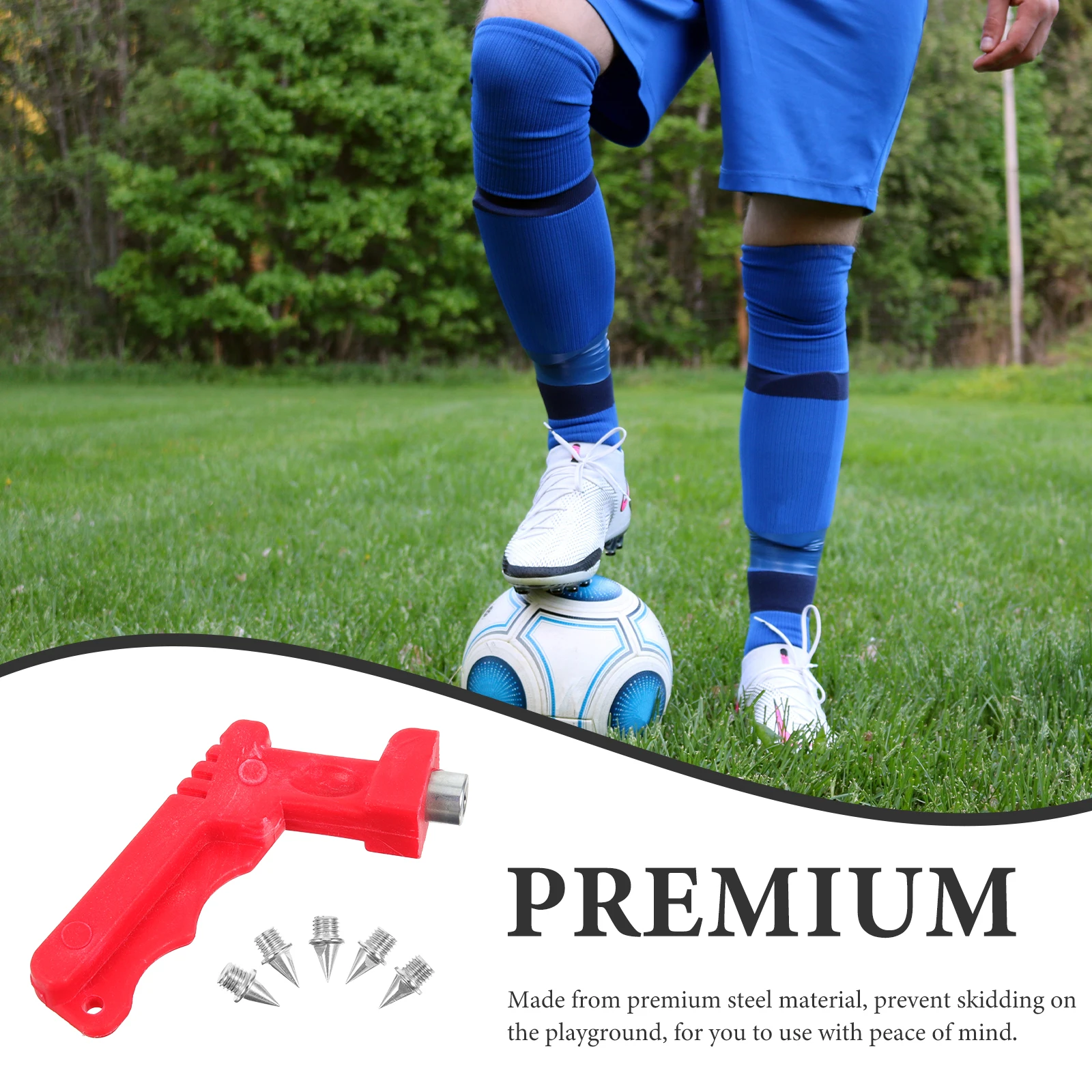 Anti Skid Track Spikes Lightweight Steel Cone Shape Plastic Track Long Jump Running Golf Training Outdoor Sports Activities
Anti Skid Track Spikes Lightweight Steel Cone Shape Plastic Track Long Jump Running Golf Training Outdoor Sports Activities