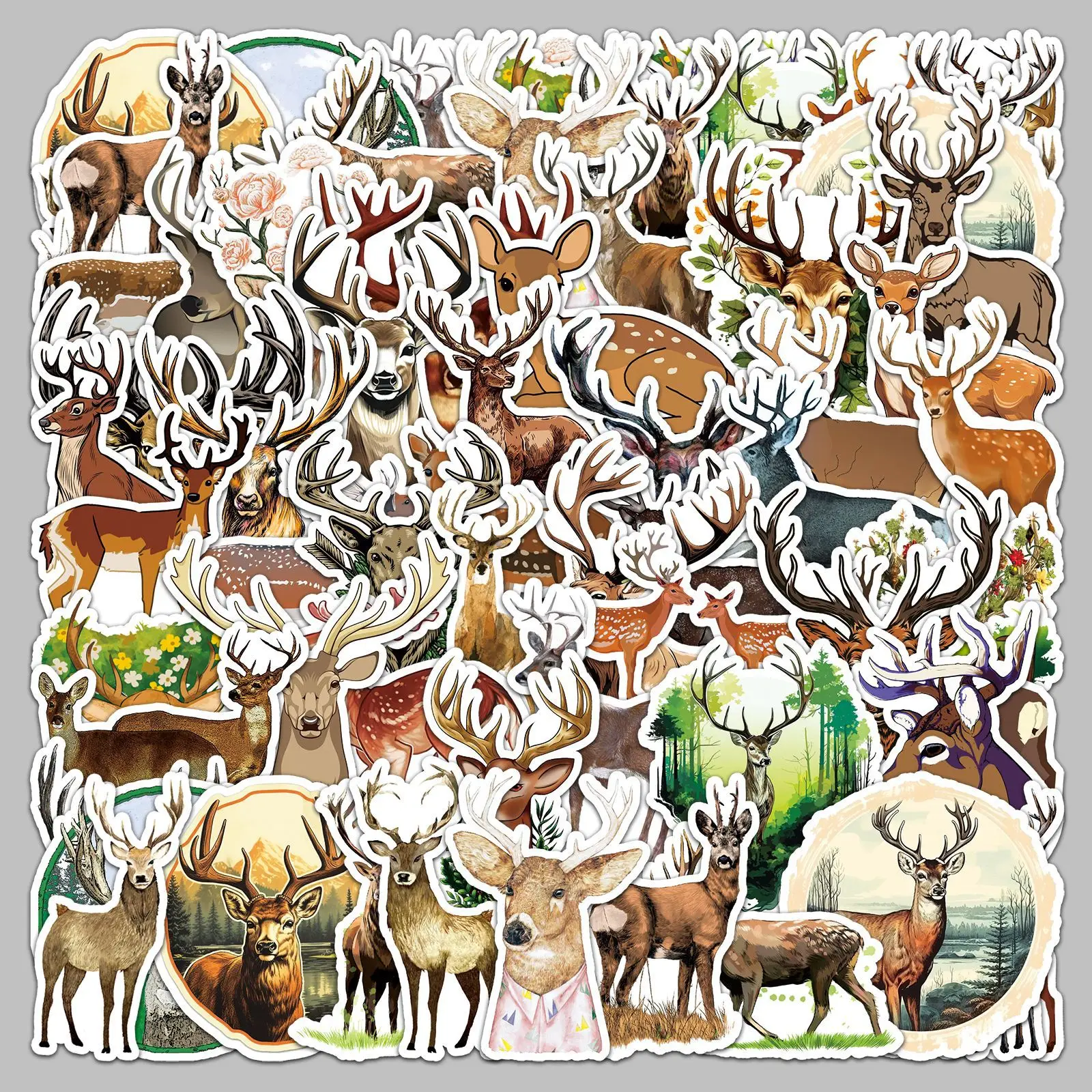 50pcs Creative Cartoon Animation Style Deer Food Graffiti Stickers For Helmet Desktop Wall Decoration DIY Stickers
50pcs Creative Cartoon Animation Style Deer Food Graffiti Stickers For Helmet Desktop Wall Decoration DIY Stickers