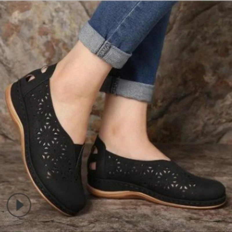 Women Sandals 2020 Vintage Casual Ladies Flats Shoes Sandals Women Summer Hollow Out Breathable Wedges Shoes Slip on Female Shoe
Women Sandals 2020 Vintage Casual Ladies Flats Shoes Sandals Women Summer Hollow Out Breathable Wedges Shoes Slip on Female Shoe