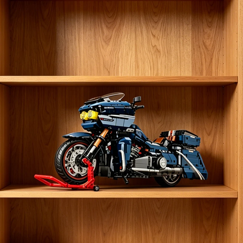 With Original Box Dual-Headlight Cruiser Motorbike Building Blocks Sets MOC Bricks Motorcycle Model Christmas Gifts 2410pcs
With Original Box Dual-Headlight Cruiser Motorbike Building Blocks Sets MOC Bricks Motorcycle Model Christmas Gifts 2410pcs