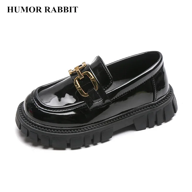 Princess Shoes 2026 Spring Black Loafers Baby Boys School Shoes Metal Kids Fashion Casual PU Glossy Children Cute Mary Janes New
Princess Shoes 2026 Spring Black Loafers Baby Boys School Shoes Metal Kids Fashion Casual PU Glossy Children Cute Mary Janes New