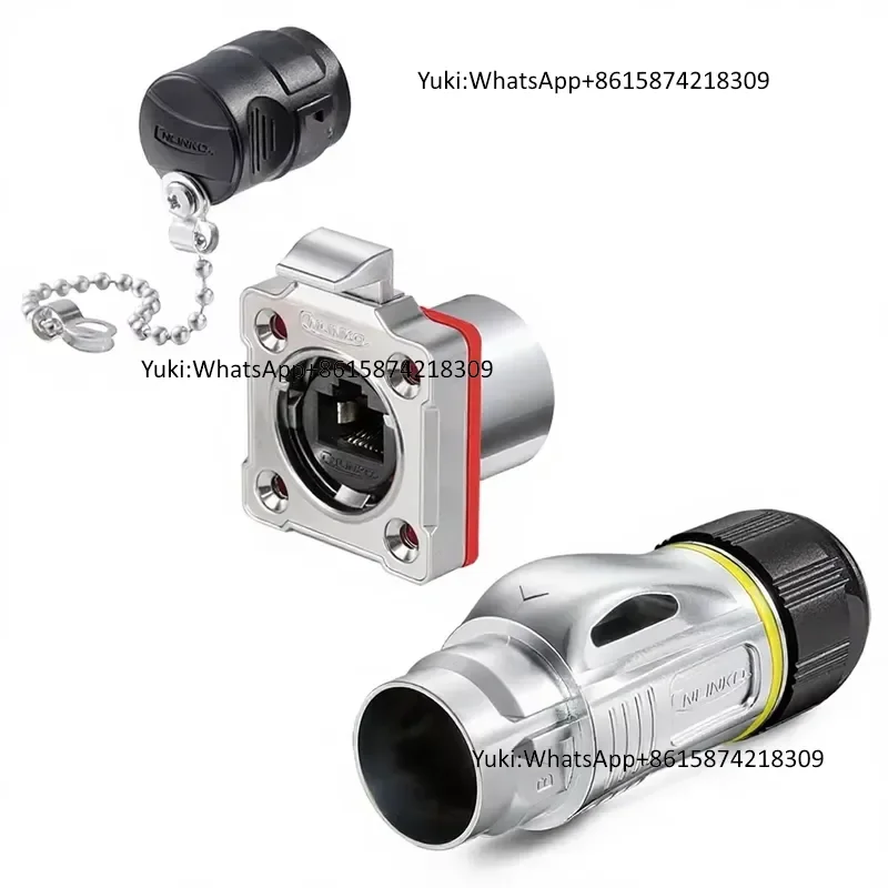 CNLINKO BD24 IP68 Waterproof Circular Connector 2-24 Pin M24 Push-Lock RJ45 Signal Power for Industrial Automation OEM Direct
CNLINKO BD24 IP68 Waterproof Circular Connector 2-24 Pin M24 Push-Lock RJ45 Signal Power for Industrial Automation OEM Direct