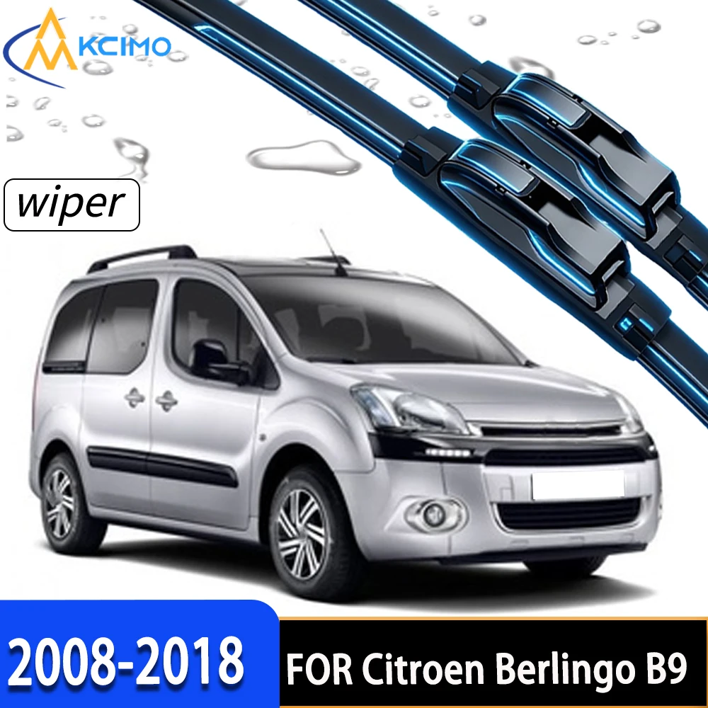 2Pcs Front Wiper Blades For Citroen Berlingo B9 2008-2018, High Quality Long Lasting Rubber Windshield Wipers
2Pcs Front Wiper Blades For Citroen Berlingo B9 2008-2018, High Quality Long Lasting Rubber Windshield Wipers