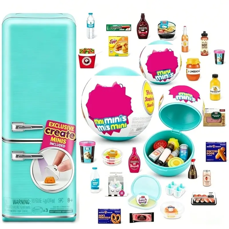 AINY-Surprise Mini Refrigerator Ball Series ,Mysterious Collection Mini Fill The Fridge Playset For Kids And Collectors
AINY-Surprise Mini Refrigerator Ball Series ,Mysterious Collection Mini Fill The Fridge Playset For Kids And Collectors