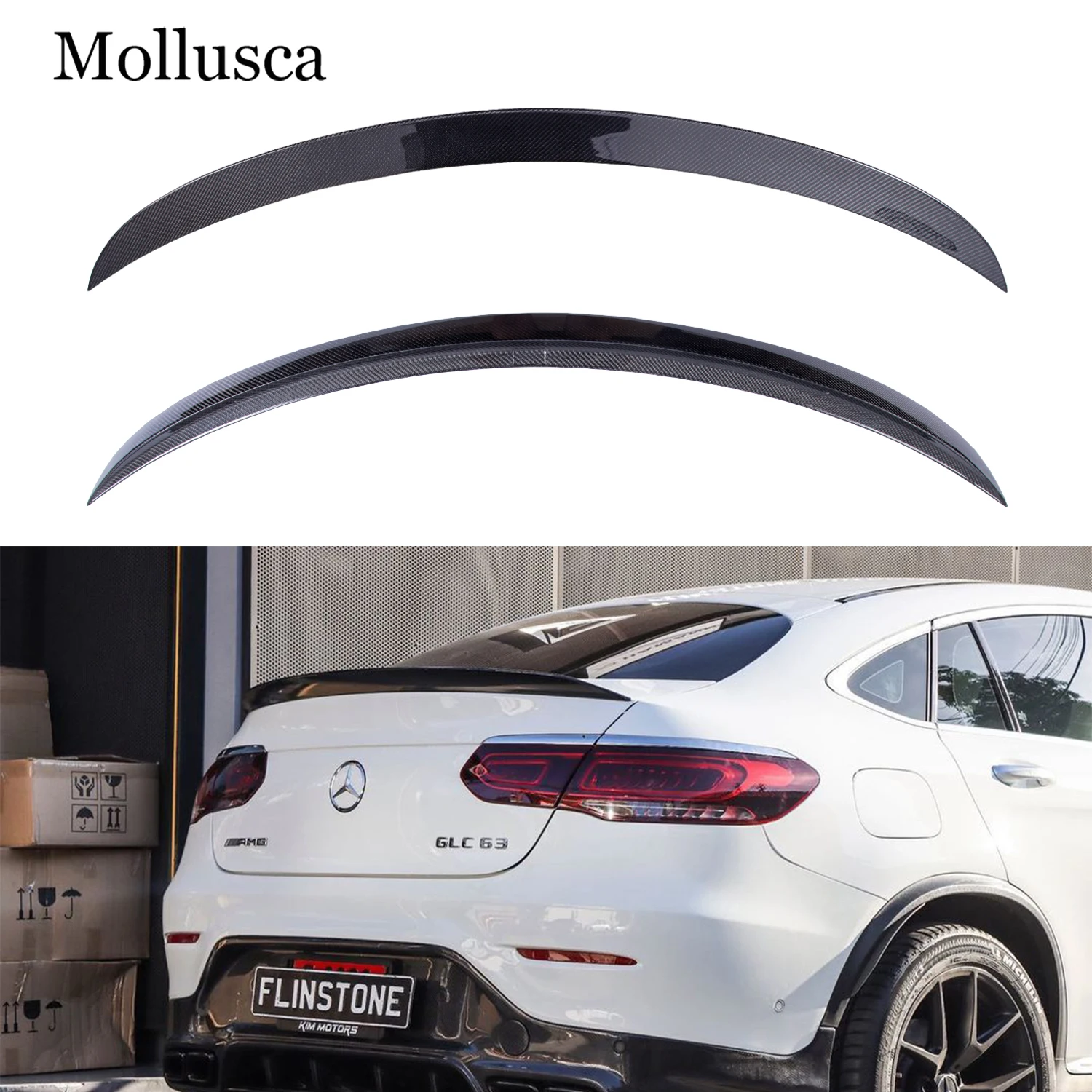 For Mercedes Benz GLC C253 Coupe AMG Style Carbon Fiber Rear Spoiler Trunk Wing 2016-2023
For Mercedes Benz GLC C253 Coupe AMG Style Carbon Fiber Rear Spoiler Trunk Wing 2016-2023