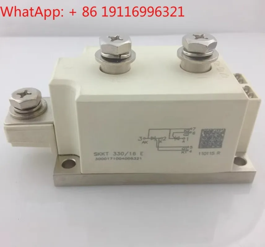 Brand New Thyristor Module, SKKT330/16E SKKT330/12E/14E MTC330-16
Brand New Thyristor Module, SKKT330/16E SKKT330/12E/14E MTC330-16