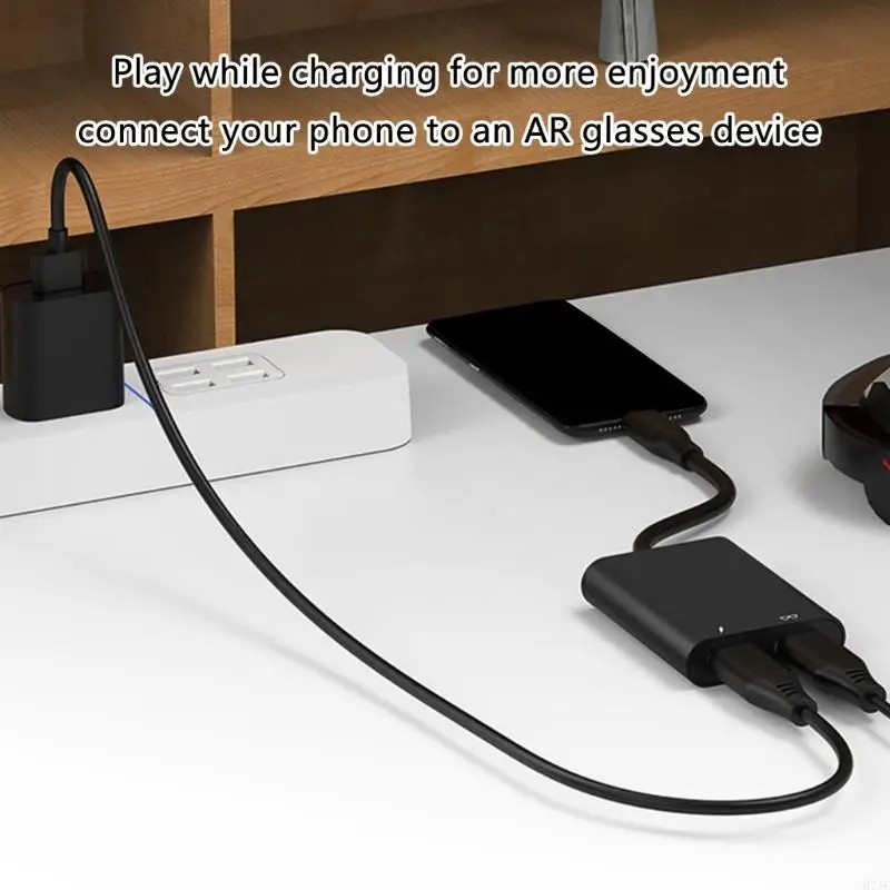 H7JF Docking Station PD 100W & Data Transfer Multiport Adapter 5Gbps for AR Glasses
H7JF Docking Station PD 100W & Data Transfer Multiport Adapter 5Gbps for AR Glasses