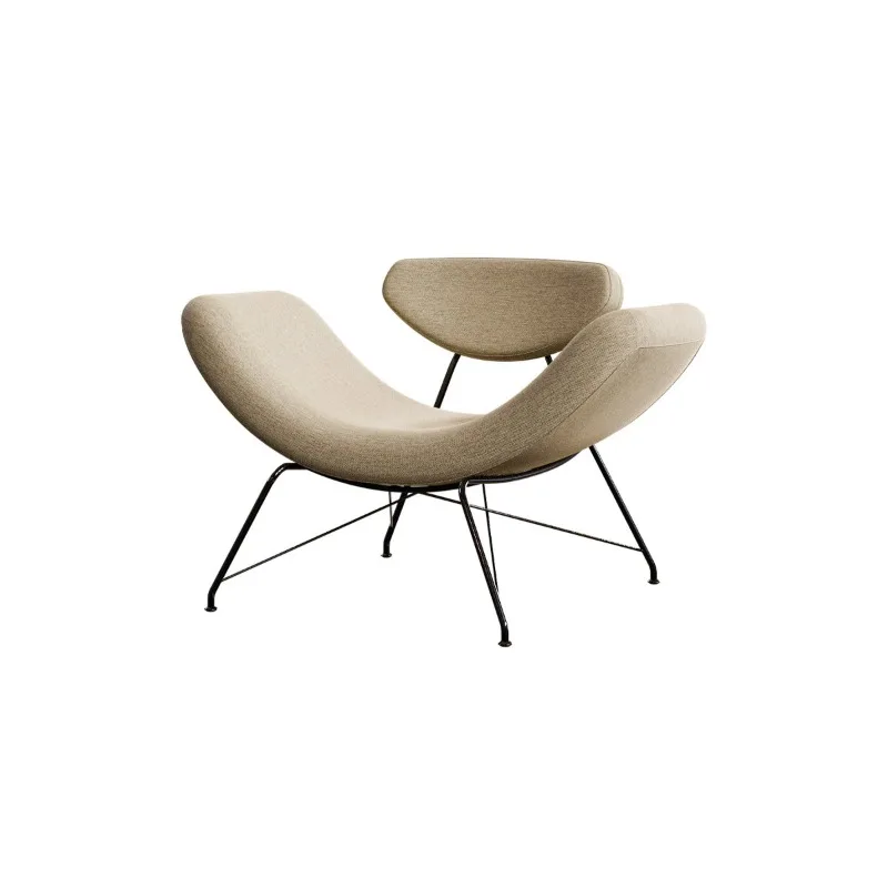 Italian minimalist designer, curved armrest, living room, villa fabric soft bag, smile leisure lounge chair
Italian minimalist designer, curved armrest, living room, villa fabric soft bag, smile leisure lounge chair