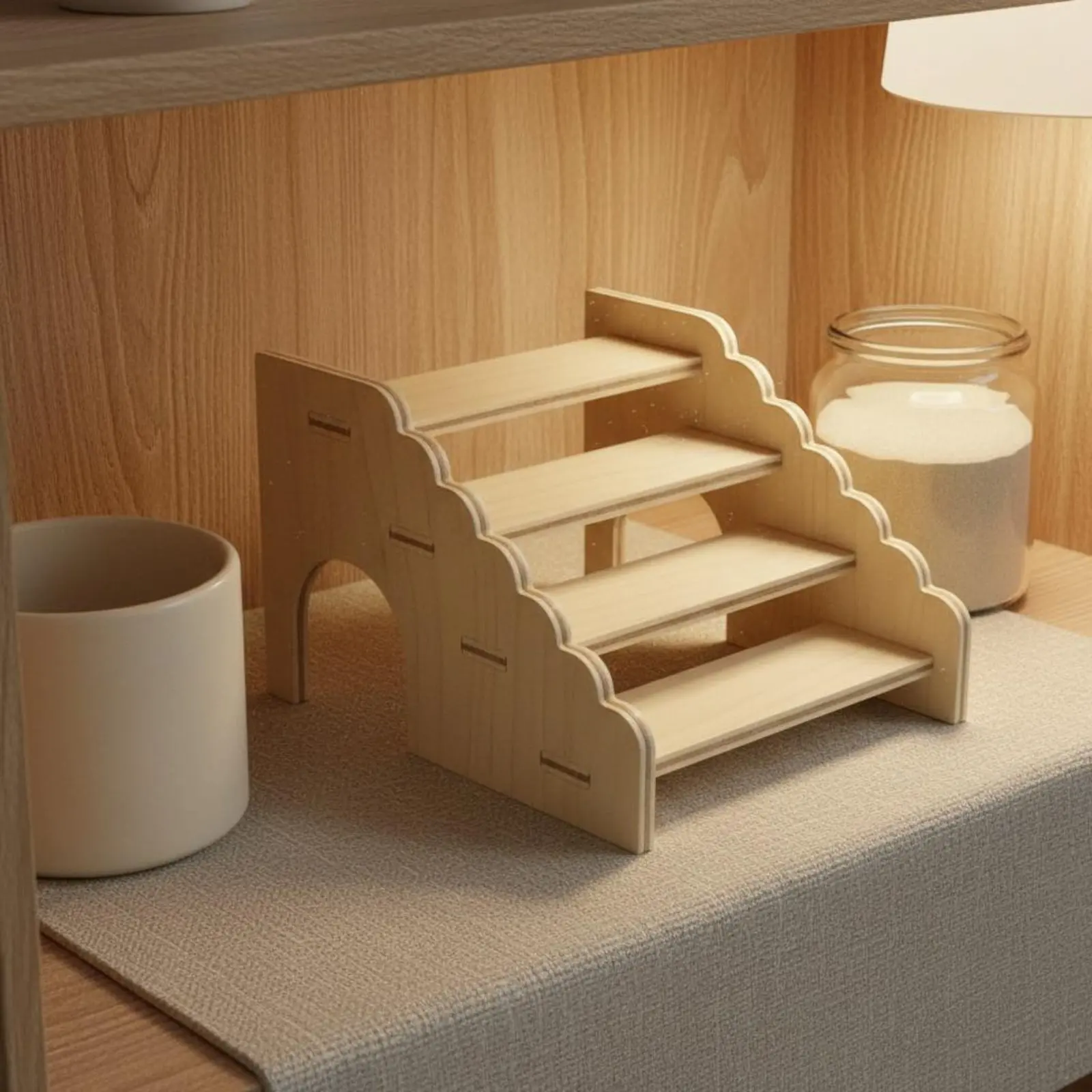 Hamster House Decorative Wooden Hamster House Wooden Villa Hideout Multi-Level Small Pet Shelter Easy to Place for Play
Hamster House Decorative Wooden Hamster House Wooden Villa Hideout Multi-Level Small Pet Shelter Easy to Place for Play