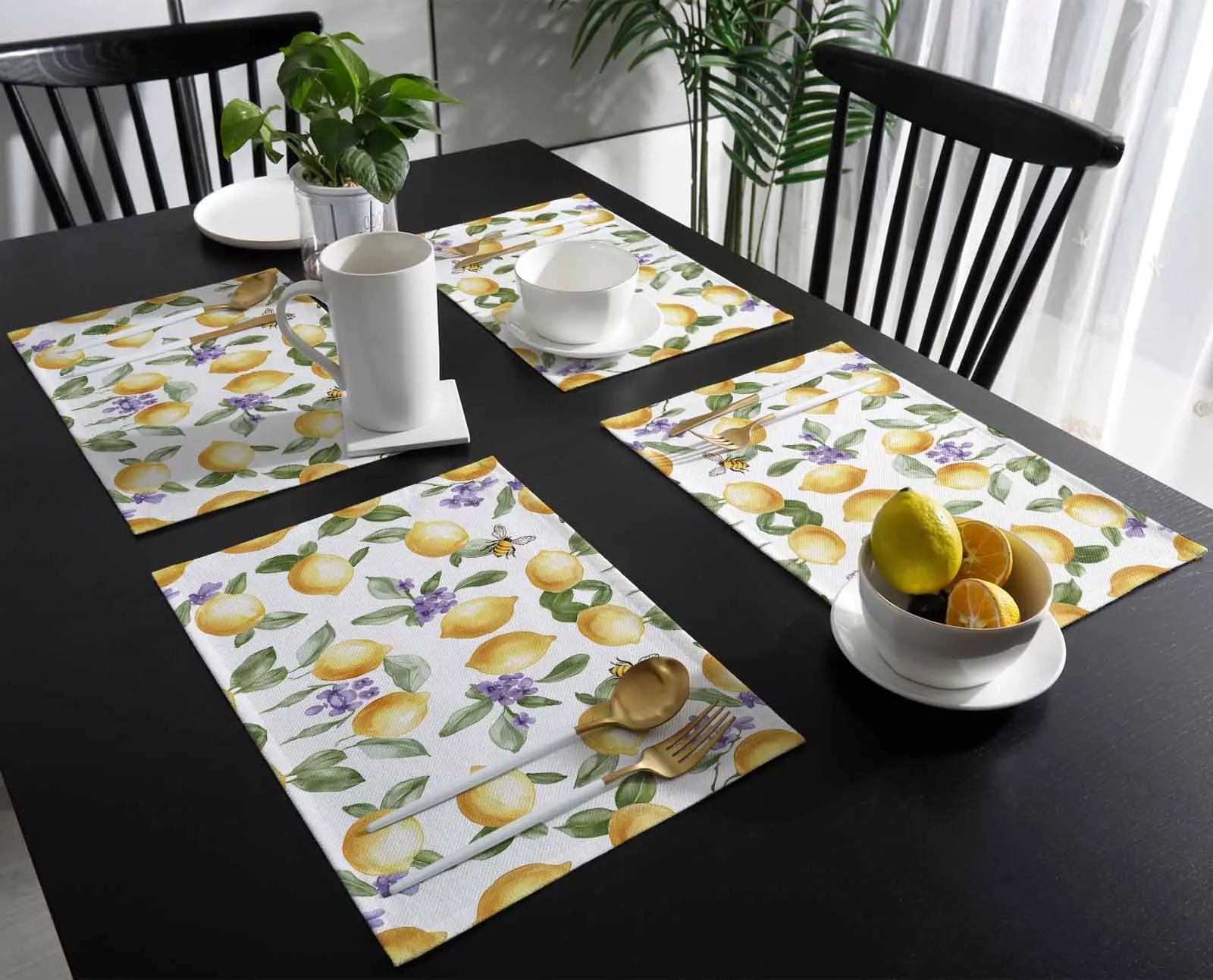 4/6 Pcs Summer Lemon Purple Flower Kitchen Tableware Cup Bottle Placemat Coffee Pads Desktop Mats
4/6 Pcs Summer Lemon Purple Flower Kitchen Tableware Cup Bottle Placemat Coffee Pads Desktop Mats