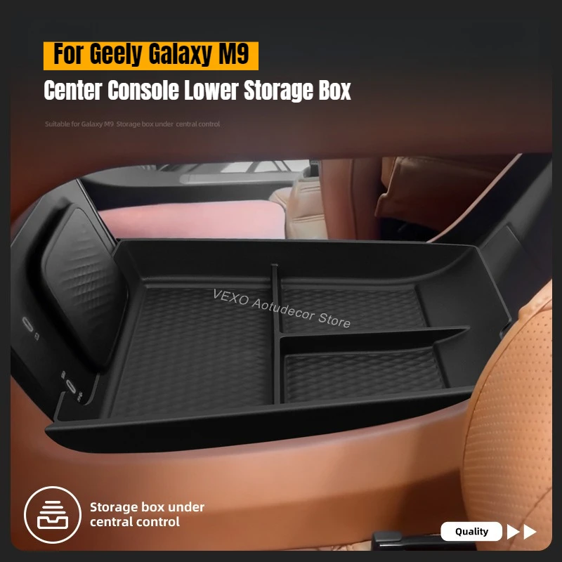 For Geely Galaxy M9 2025 Center Console Lower Storage Box Car Organizer Tray Electric Auto Stowing Tidying Interior Accessories
For Geely Galaxy M9 2025 Center Console Lower Storage Box Car Organizer Tray Electric Auto Stowing Tidying Interior Accessories