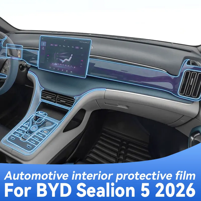 For BYD Sealion 5 2026 Panel Navigation Screen Automotive Interior Protective TPU Film Anti-Scratch Accessories
For BYD Sealion 5 2026 Panel Navigation Screen Automotive Interior Protective TPU Film Anti-Scratch Accessories