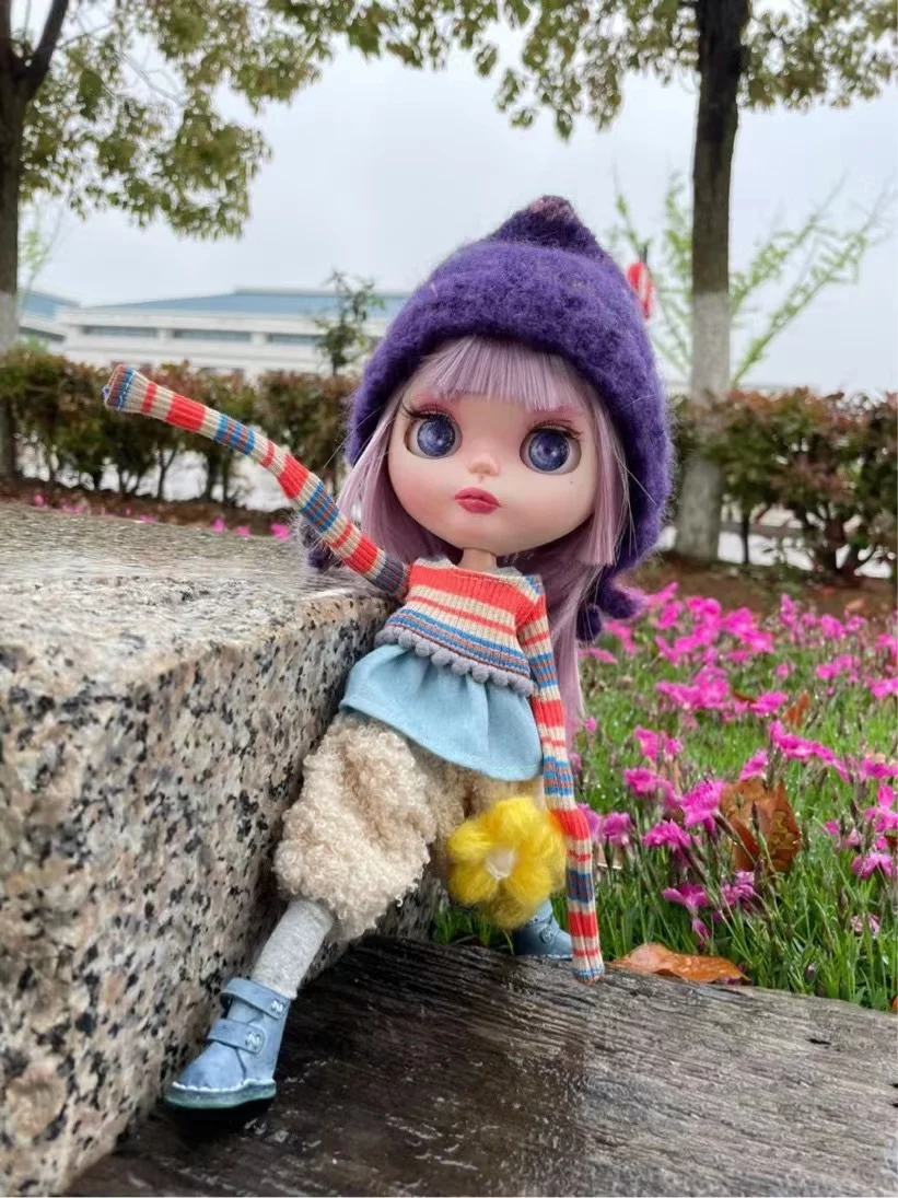 Головной убор Blythe Sharp Fairy многоцветная шерстяная шапка ручной работы (подходит для blythe, аксессуары для кукол qbaby)
Головной убор Blythe Sharp Fairy многоцветная шерстяная шапка ручной работы (подходит для blythe, аксессуары для кукол qbaby)