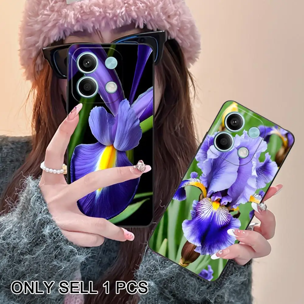 Aesthetic Iris Flower Phone Case for Xiaomi Redmi Note 15 14 13 12 11 S Pro Plus 4G 5G Soft TPU Shockproof Cover
Aesthetic Iris Flower Phone Case for Xiaomi Redmi Note 15 14 13 12 11 S Pro Plus 4G 5G Soft TPU Shockproof Cover