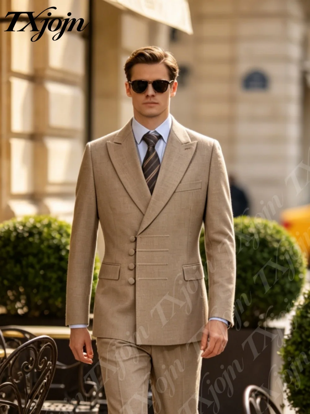 Premium Khaki 2PCS Suit 2026 For Men Slim Fit Formal Design Perfect For Business Office Weddings And Casual Events Customized
Premium Khaki 2PCS Suit 2026 For Men Slim Fit Formal Design Perfect For Business Office Weddings And Casual Events Customized