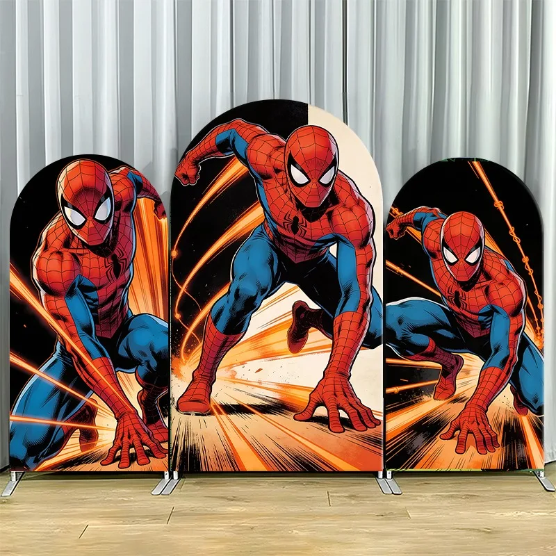 Arch Backdrop Cover Single Side Spider Man Action Comic Party Decoration Photo Booth Background Props Event Supplies Room Decor
Arch Backdrop Cover Single Side Spider Man Action Comic Party Decoration Photo Booth Background Props Event Supplies Room Decor