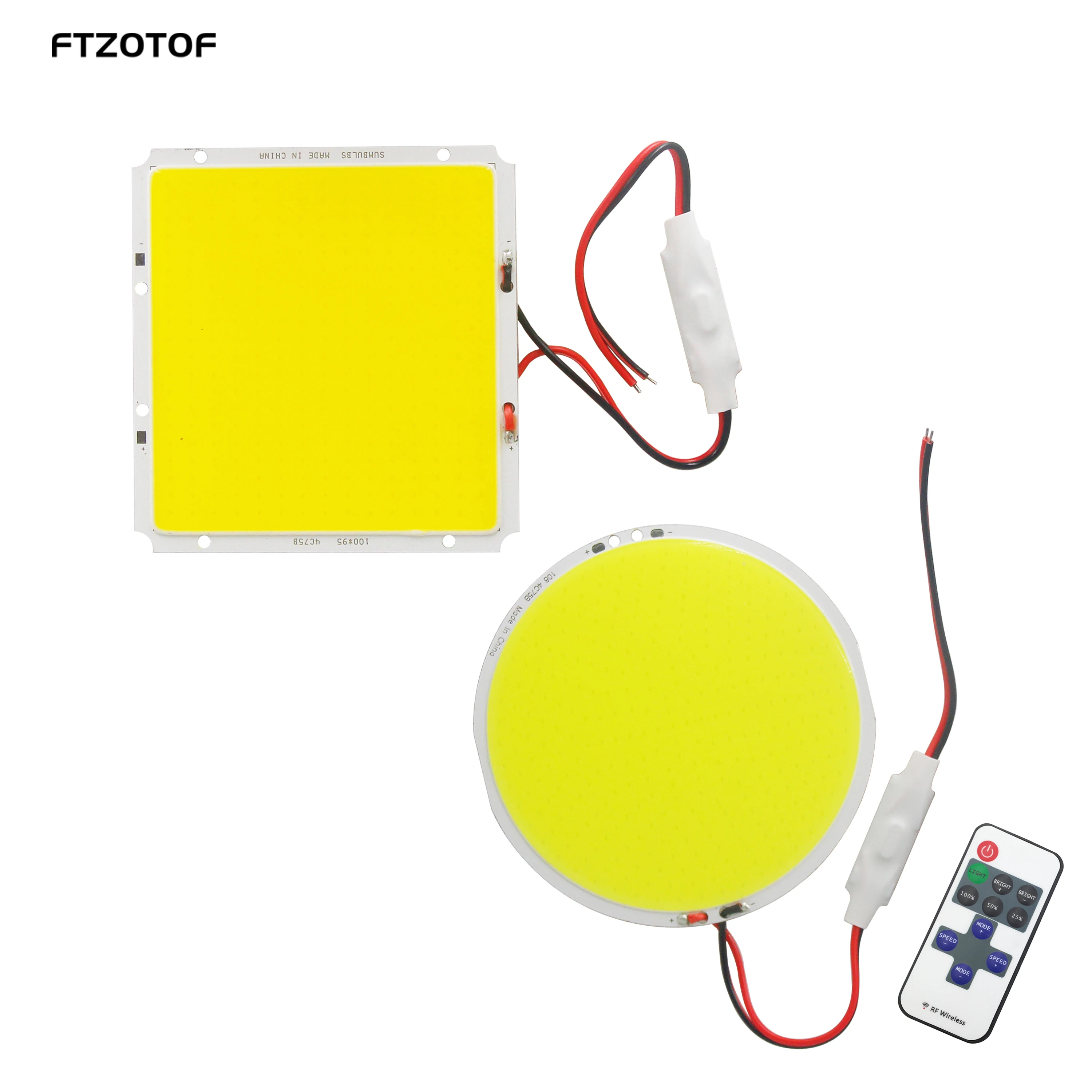 12V LED 50W COB Light Source Dimmable 100x95mm Round 108mm Cold Warm White Panel Super Bright Garden Lamp Car Bulb Outdoor Lamp
12V LED 50W COB Light Source Dimmable 100x95mm Round 108mm Cold Warm White Panel Super Bright Garden Lamp Car Bulb Outdoor Lamp
