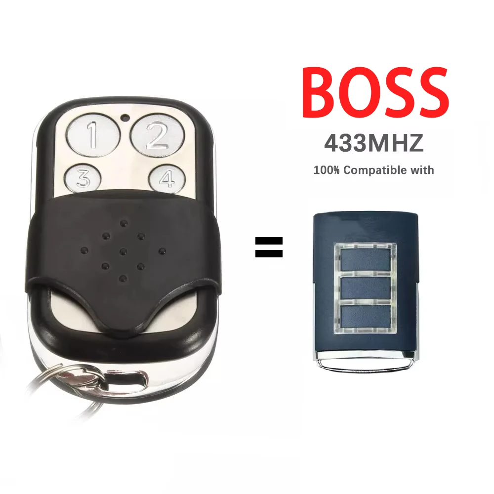 Boss Garage Door Remote Control BHT3/BHT-3/HT3/ BOSS 6 433MHz BOL4/BOL6/OL4 Gate Keyfob
Boss Garage Door Remote Control BHT3/BHT-3/HT3/ BOSS 6 433MHz BOL4/BOL6/OL4 Gate Keyfob
