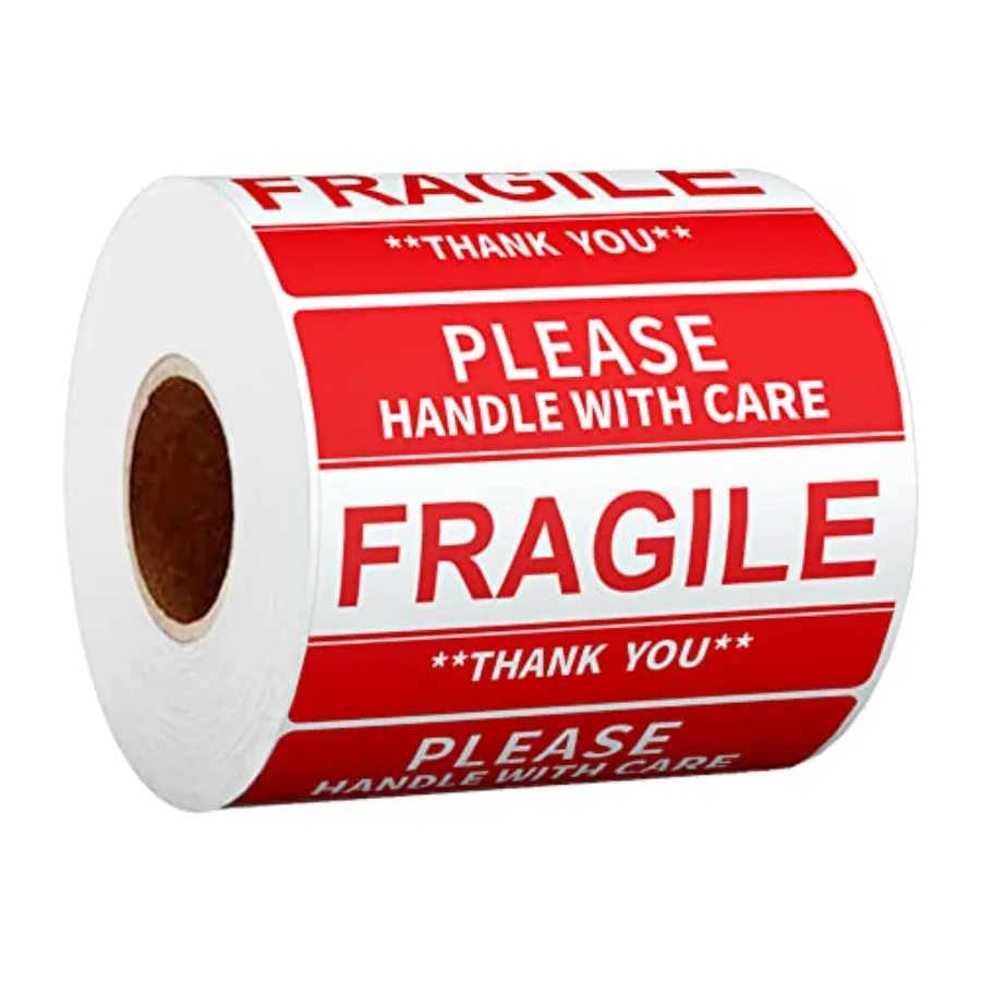 2" x 3" Fragile Stickers for Shipping and Moving Please Handle with Care Fragile Thank You Do Not Drop, Warning Stickers Fragil
2" x 3" Fragile Stickers for Shipping and Moving Please Handle with Care Fragile Thank You Do Not Drop, Warning Stickers Fragil