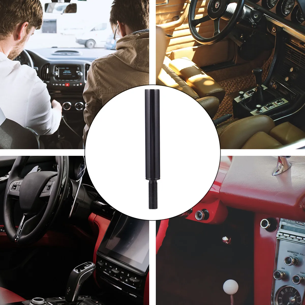 1Pcs Professional Gear Knob Extender for Cars Adjustable Length Extension Lever Faster Gear Shifting Improved Driver Feel Manual
1Pcs Professional Gear Knob Extender for Cars Adjustable Length Extension Lever Faster Gear Shifting Improved Driver Feel Manual