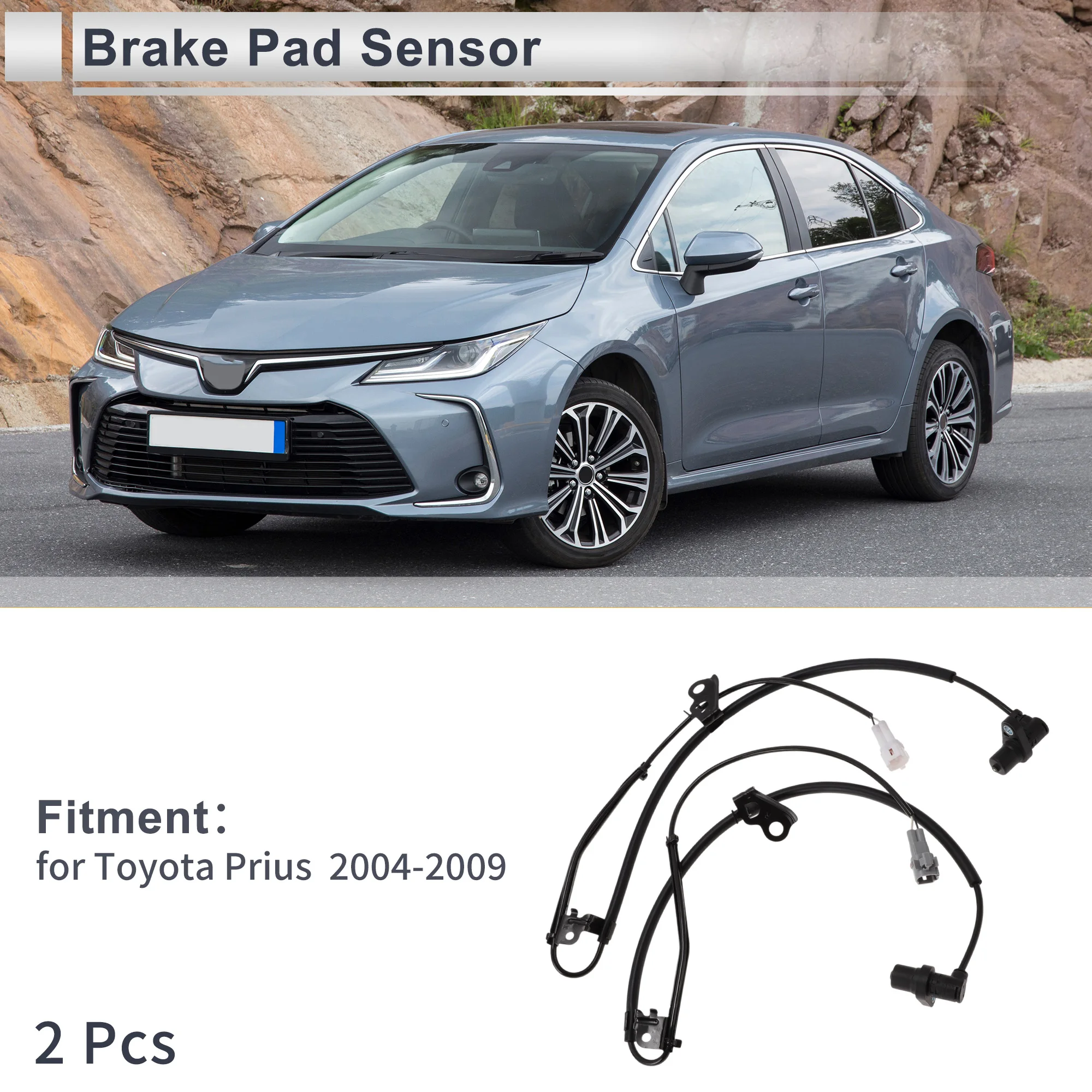 Датчик износа тормозных колодок переднего колеса UXCELL No 8954347020 для Toyota Prius 2004-2009 гг. 
Датчик износа тормозных колодок переднего колеса UXCELL No 8954347020 для Toyota Prius 2004-2009 гг.
