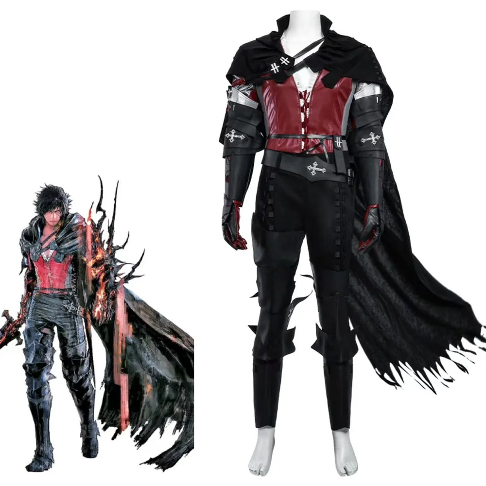 Game Clive Rosfield Cosplay Costume Men Battle Uniform Suit Halloween Carnival Party Outfits
Game Clive Rosfield Cosplay Costume Men Battle Uniform Suit Halloween Carnival Party Outfits