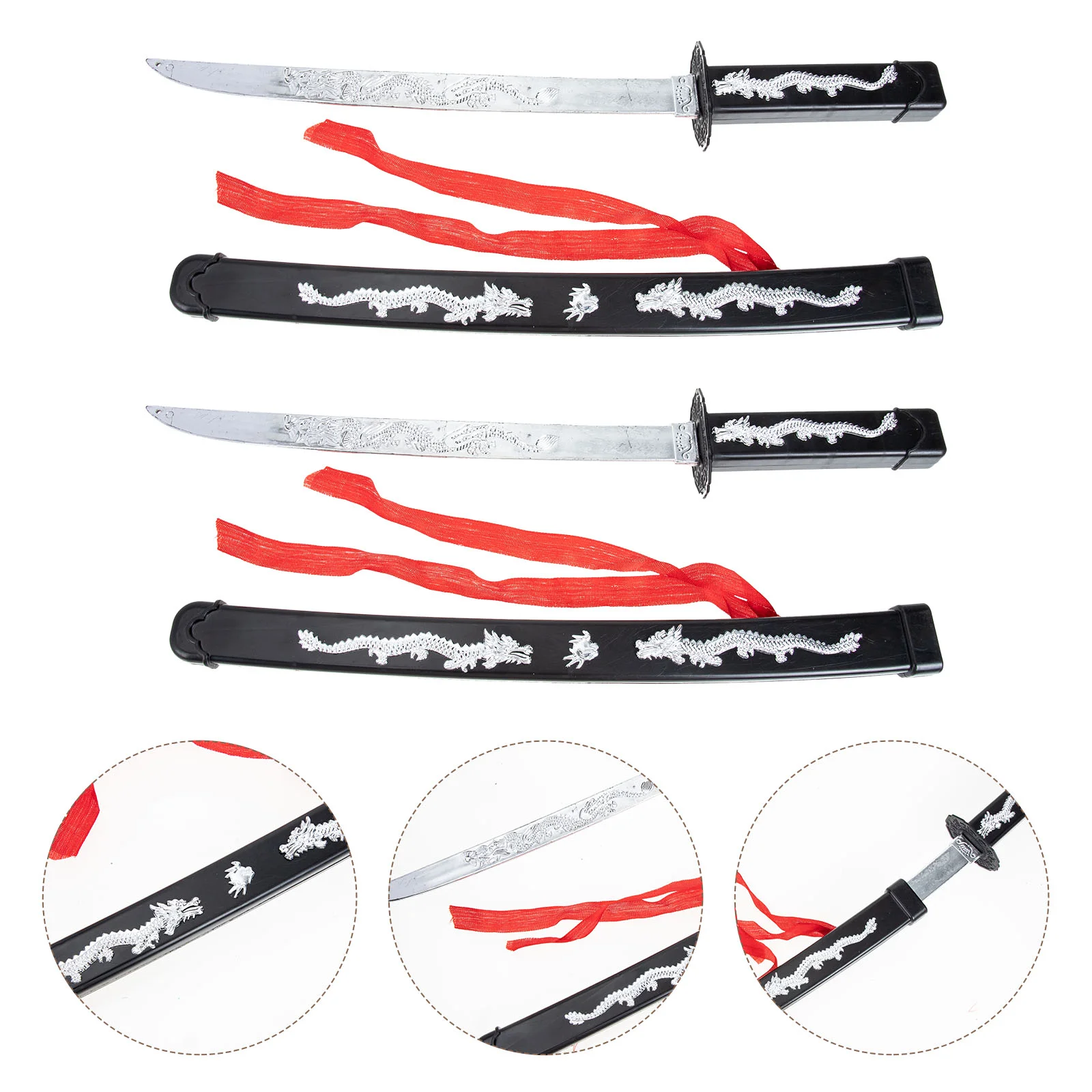 2 Pcs Imitation Samurai Sword Toys for Halloween Cosplay Kids Plaything Props Childrens Children’s Funny
2 Pcs Imitation Samurai Sword Toys for Halloween Cosplay Kids Plaything Props Childrens Children’s Funny