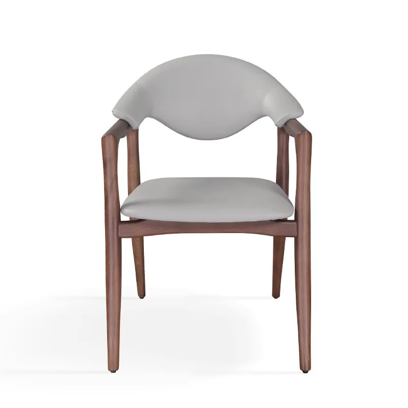New Ash Wood Italian Minimal Solid Wood Microfiber Leather Chair Home Dark Gray High-grade High-grade Villa Dining Chair
New Ash Wood Italian Minimal Solid Wood Microfiber Leather Chair Home Dark Gray High-grade High-grade Villa Dining Chair
