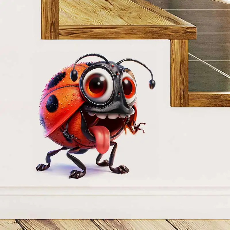 Funny Ladybug Translucent Wall Stickers Decorative Transparencies for Bathroom Toilet Living Room Cabinet Refrigerator AA28
Funny Ladybug Translucent Wall Stickers Decorative Transparencies for Bathroom Toilet Living Room Cabinet Refrigerator AA28