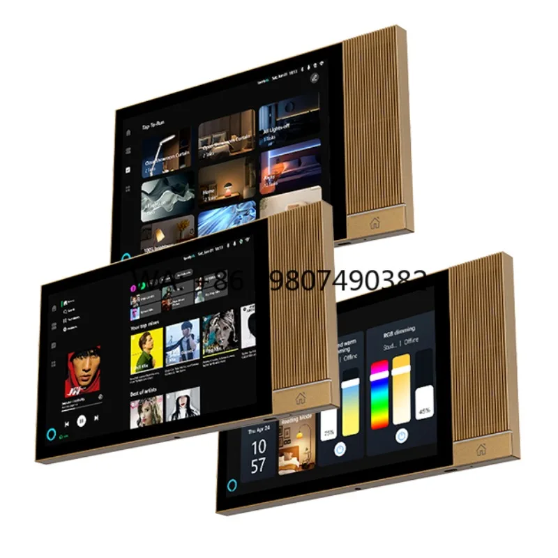 8-Inch Smart Home Control Panel Touch Screen Alexa Voice Control Android OS Whole-Home Automation Fit Asia US EU Standards
8-Inch Smart Home Control Panel Touch Screen Alexa Voice Control Android OS Whole-Home Automation Fit Asia US EU Standards