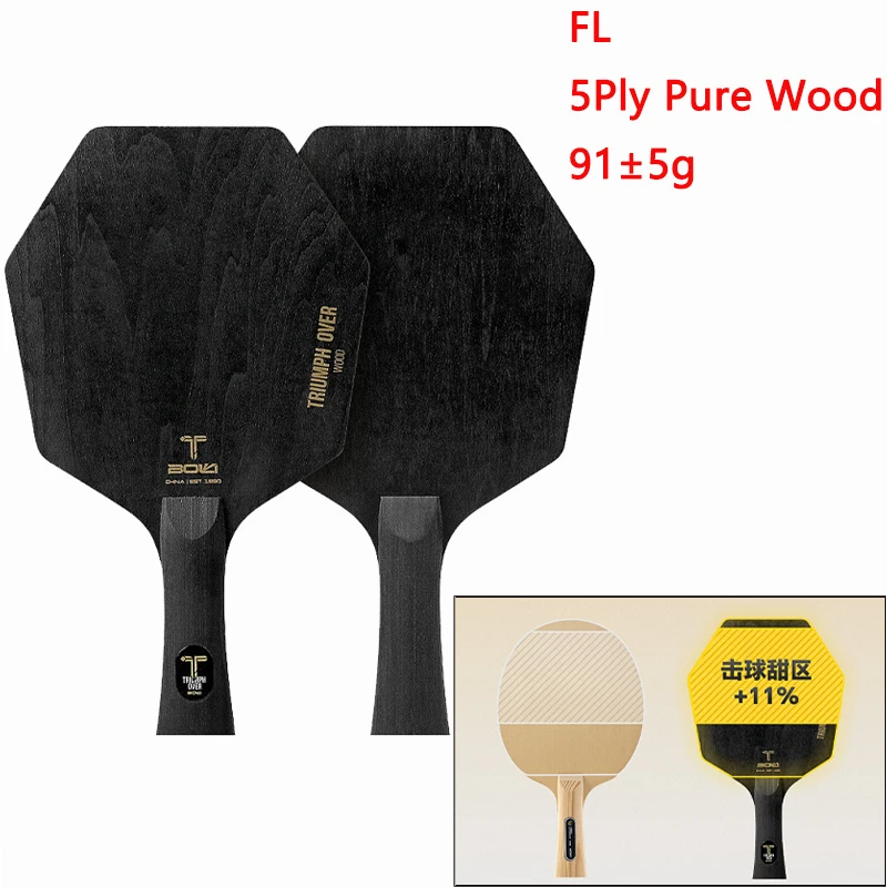 Professional Hexagon PingPong Paddle 5PlyPure Wood Table Tennis Racket For Trainning Pingpong Bottom Blade Increase Hitting Area
Professional Hexagon PingPong Paddle 5PlyPure Wood Table Tennis Racket For Trainning Pingpong Bottom Blade Increase Hitting Area