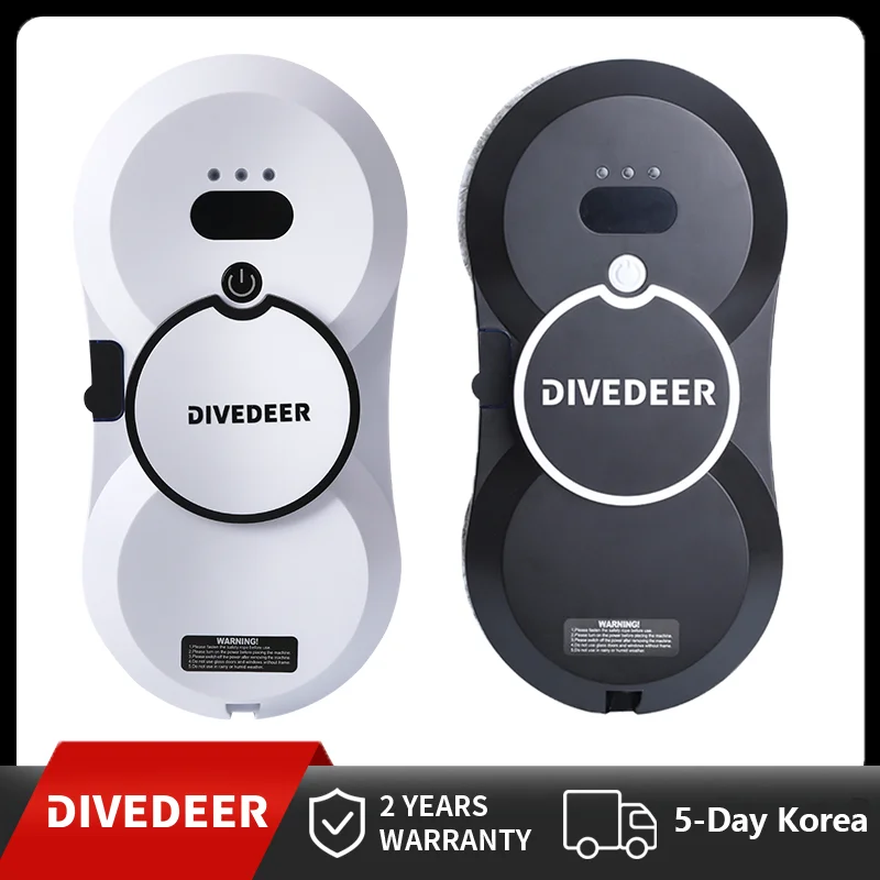 DIVEDEER Remote control glass cleaning robot with automatic water spray function Fall-proof magnetic glass cleaner
DIVEDEER Remote control glass cleaning robot with automatic water spray function Fall-proof magnetic glass cleaner