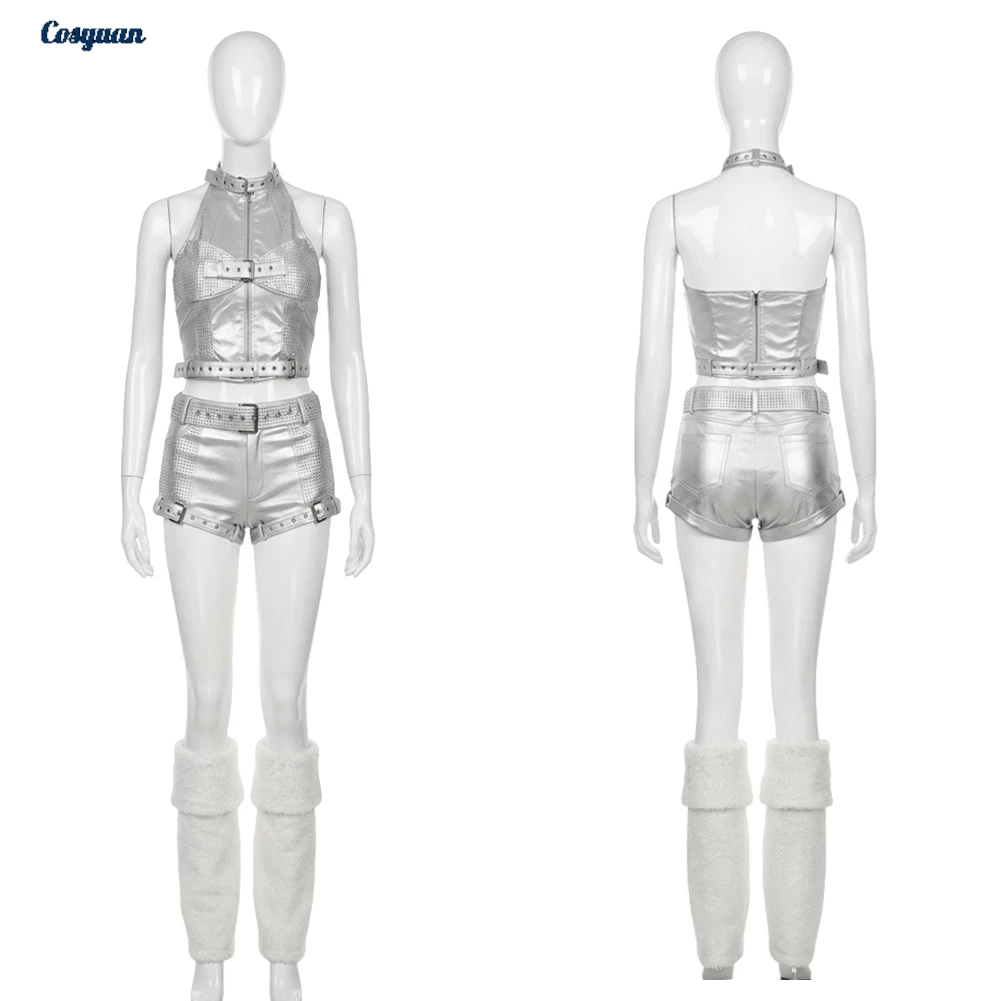 Girls Group IVE Cosplay Jang Wonyoung Top Shorts Clothing Women Party Disguise Roleplay Female Halloween Costume Outfits Suits
Girls Group IVE Cosplay Jang Wonyoung Top Shorts Clothing Women Party Disguise Roleplay Female Halloween Costume Outfits Suits