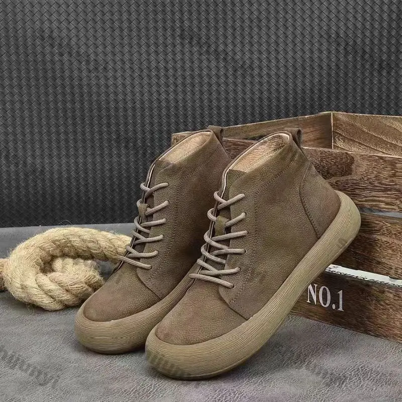 Мужские высокие кроссовки Comfort Non Slip 2026: Новинка осени, на шнуровке, спортивные, винтажные, с мягкой подошвой, повседневные, Zapatillas De Deporte
Мужские высокие кроссовки Comfort Non Slip 2026: Новинка осени, на шнуровке, спортивные, винтажные, с мягкой подошвой, повседневные, Zapatillas De Deporte