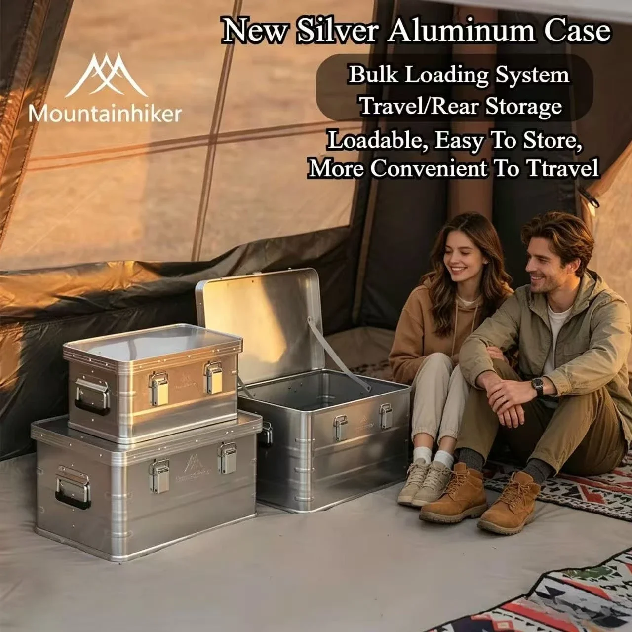 MOUNTAINHIKER 20L 30L 48L 50L 80L 96L Large Capacity Box Camping Picnic Travel Box Hiking Aluminum Alloy Accessories Storage Bag
MOUNTAINHIKER 20L 30L 48L 50L 80L 96L Large Capacity Box Camping Picnic Travel Box Hiking Aluminum Alloy Accessories Storage Bag