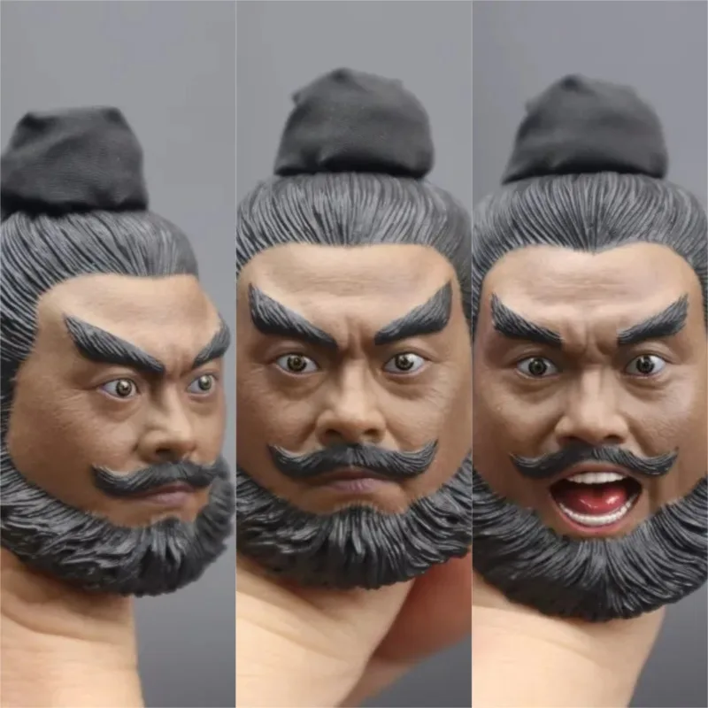 1/6 Scale Three Kingdoms ZhangFei Head Played Chinese Ancient Male Solider Head Model for 12in Action Figure Toy
1/6 Scale Three Kingdoms ZhangFei Head Played Chinese Ancient Male Solider Head Model for 12in Action Figure Toy