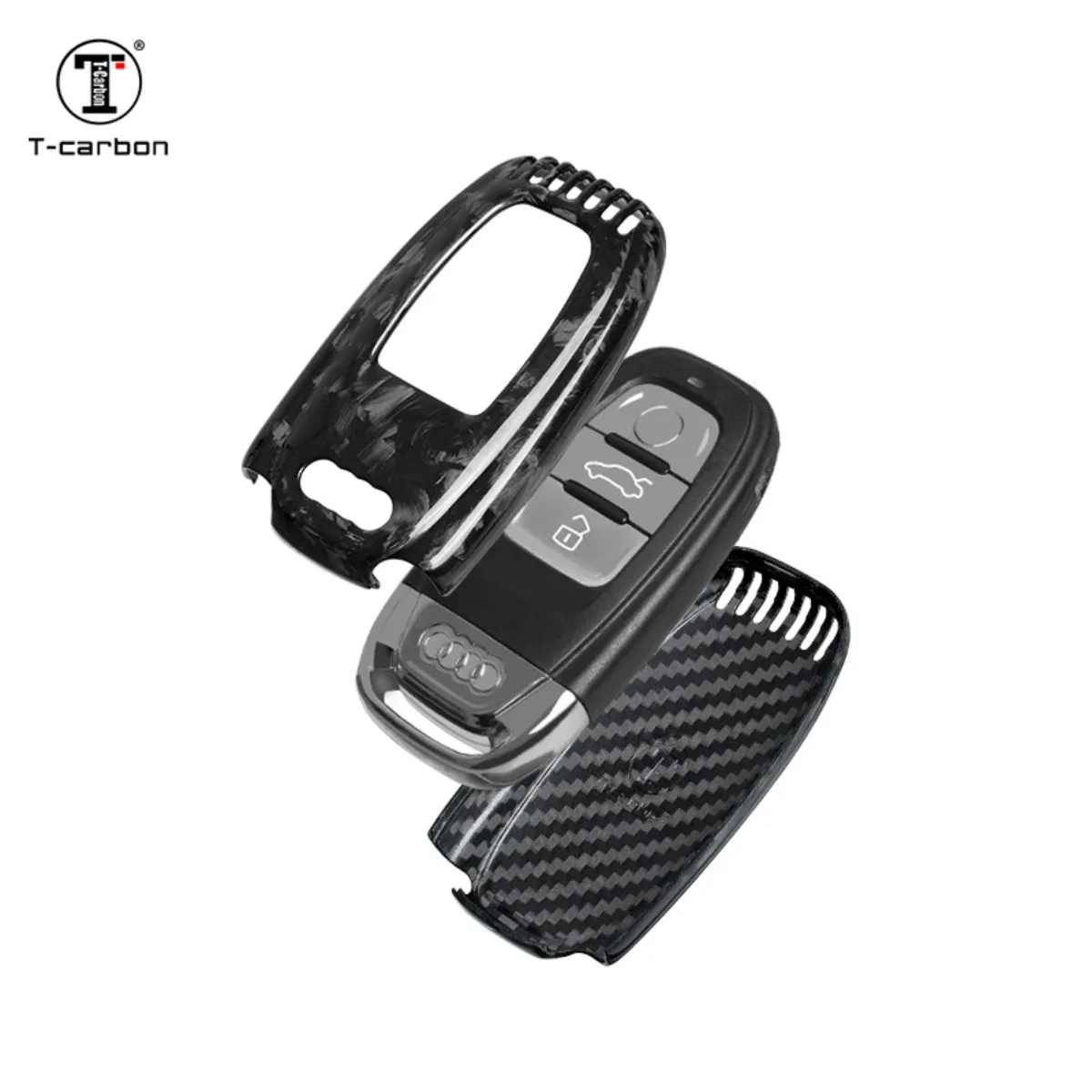 T-carbon Carbon Fiber Car Key Case Shell For Audi A4L A5 A6 A7 S5 Car Key Cover Accessoriees
T-carbon Carbon Fiber Car Key Case Shell For Audi A4L A5 A6 A7 S5 Car Key Cover Accessoriees