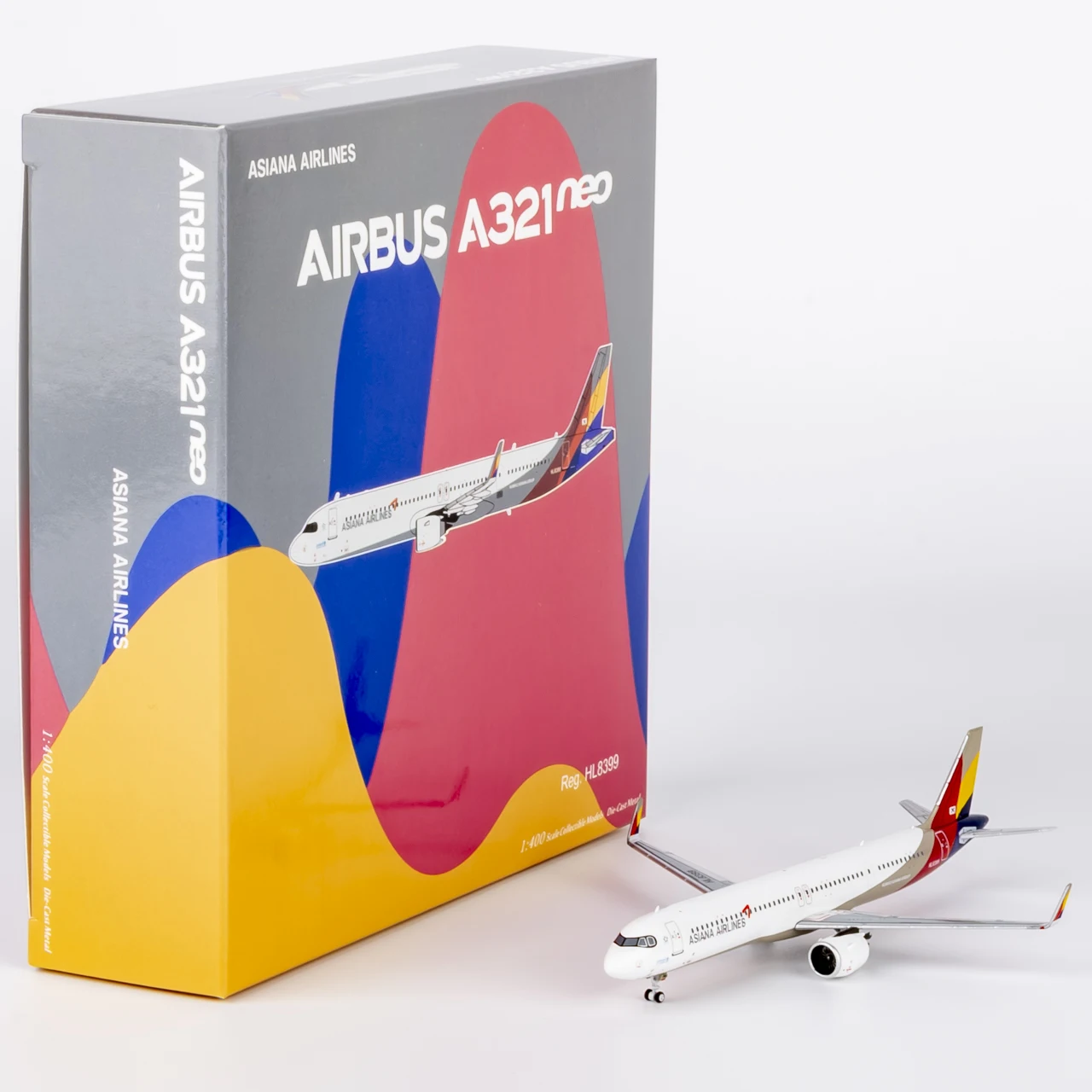 13128 Alloy Collectible Plane Gift NG Model 1:400 Asiana Airlines "StarAlliance" Airbus A321neo Diecast Aircraft Model HL8399
13128 Alloy Collectible Plane Gift NG Model 1:400 Asiana Airlines "StarAlliance" Airbus A321neo Diecast Aircraft Model HL8399