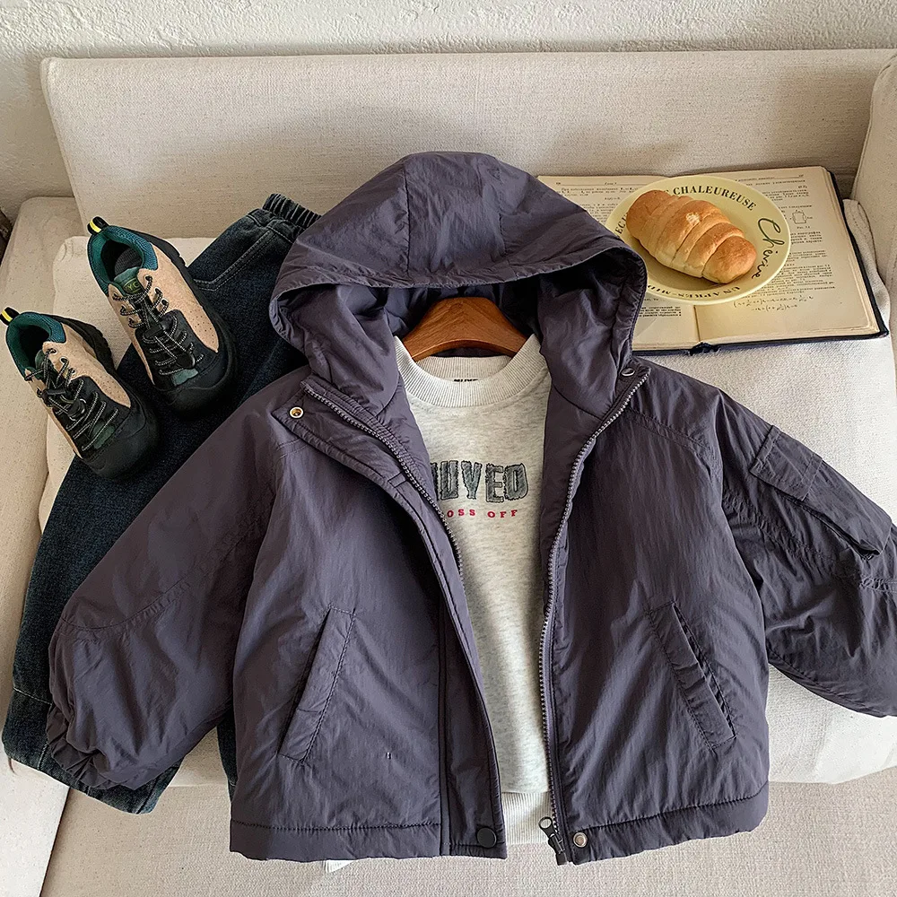 Kids Baby Boys Down Jacket Hooded Solid Thicken Warm Toddler Boys Down Coat Versatile New Winter Infant Boys Outerwear Parkas
Kids Baby Boys Down Jacket Hooded Solid Thicken Warm Toddler Boys Down Coat Versatile New Winter Infant Boys Outerwear Parkas