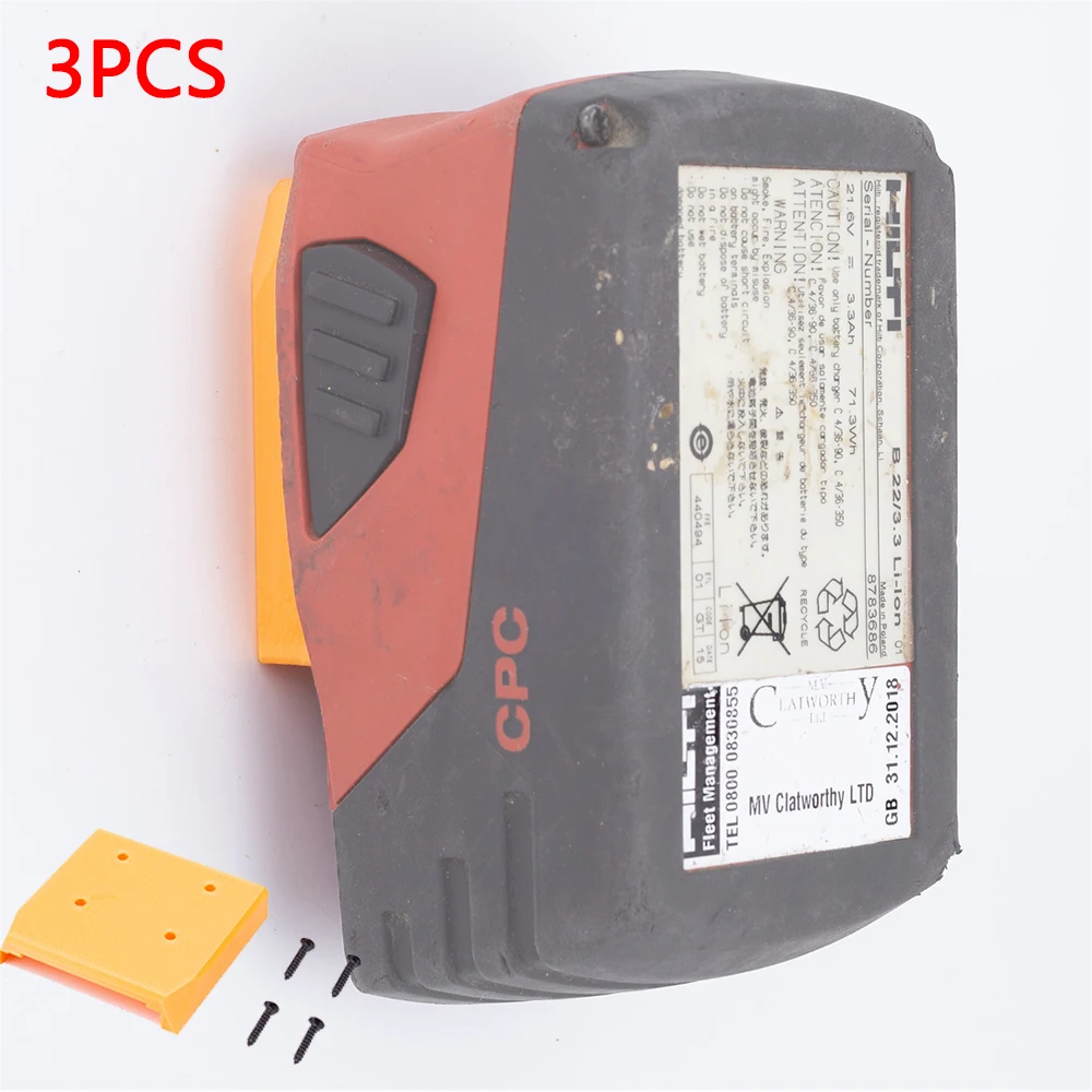 For HILTI 22V B22 CPC Volt Lithium Battery Wall Dock Holder Stand Power Tool Accessories (Battery not included)
For HILTI 22V B22 CPC Volt Lithium Battery Wall Dock Holder Stand Power Tool Accessories (Battery not included)