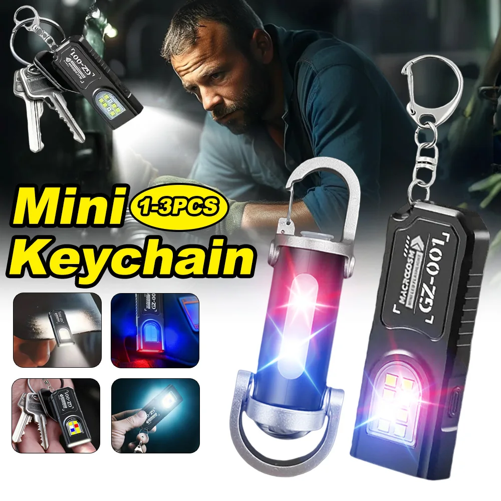 Мини-фонарик COB на 500 люмен с USB-C зарядкой, креплением на ручку, для кемпинга, походов и экстренных ситуаций
Мини-фонарик COB на 500 люмен с USB-C зарядкой, креплением на ручку, для кемпинга, походов и экстренных ситуаций