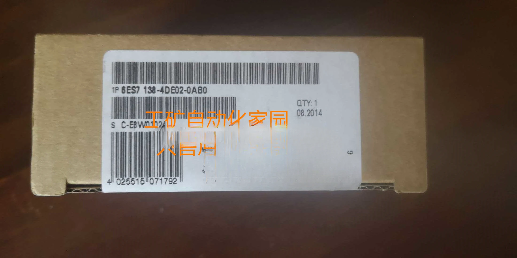 6ES7138-4DE02-0AB0 6ES7 138-4DE02-0AB 0 совершенно новый оригинальный Неоткрытый
6ES7138-4DE02-0AB0 6ES7 138-4DE02-0AB 0 совершенно новый оригинальный Неоткрытый