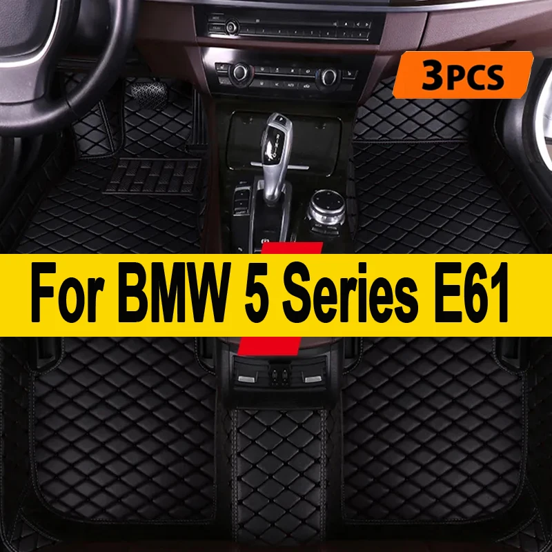 Custom Car Floor Mat for BMW 5 Series E61 Touring F11 G31 F07 Gran Turismo Year Interior Details Accessories Carpet
Custom Car Floor Mat for BMW 5 Series E61 Touring F11 G31 F07 Gran Turismo Year Interior Details Accessories Carpet