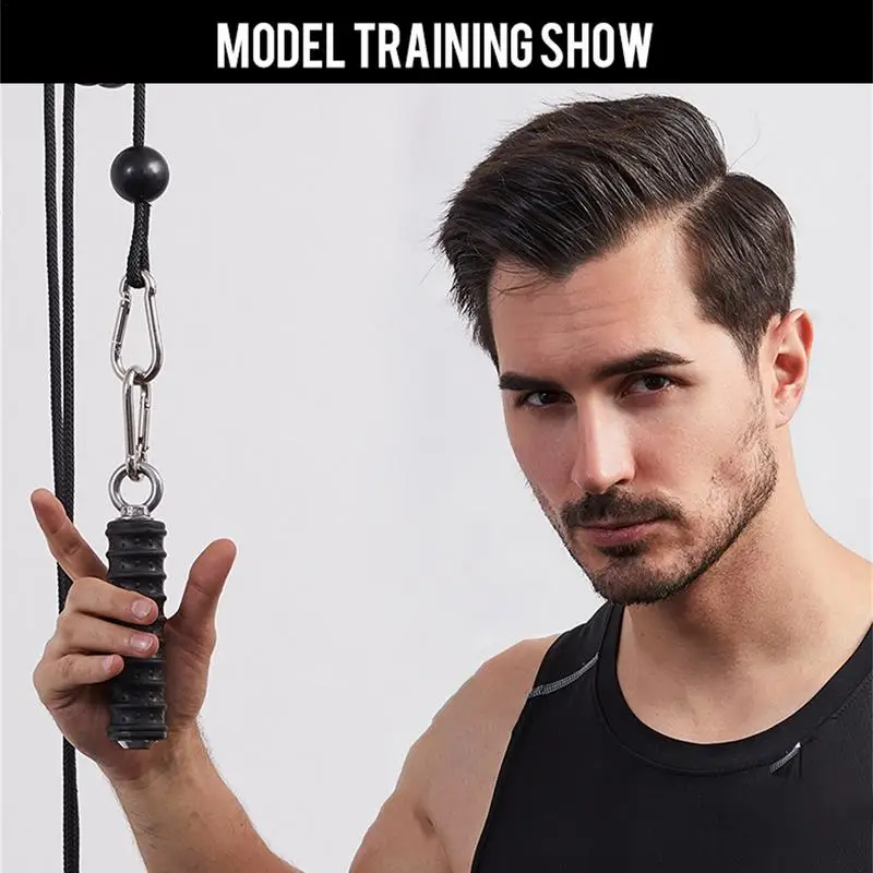 Anti-slip Push Down Single Gym Handle Tricep Strength Pull Up Hand Grips For Cable Machine Attachment Arm Fitness Equipment
Anti-slip Push Down Single Gym Handle Tricep Strength Pull Up Hand Grips For Cable Machine Attachment Arm Fitness Equipment