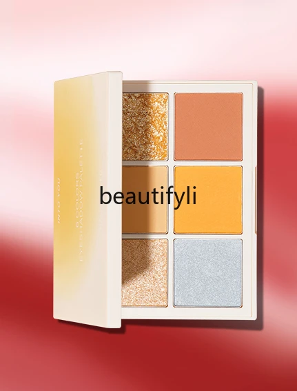 Six-color eyeshadow disc, female milk shell disc, milk yellow disc, earth color portable.
Six-color eyeshadow disc, female milk shell disc, milk yellow disc, earth color portable.