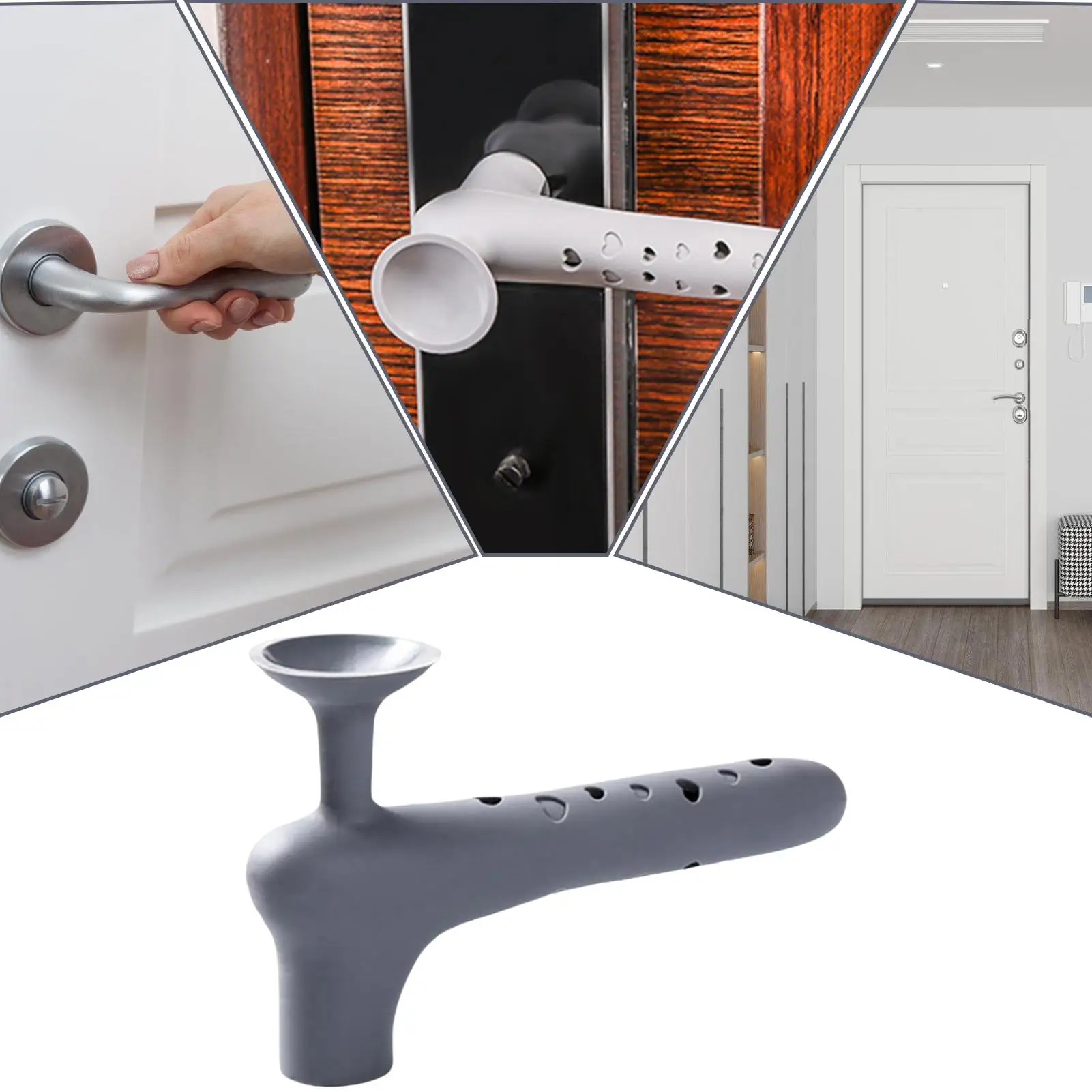 Silicone Door Knob Cover Door Knob Protector Heat Resistant Soft Silicone Non Slip Cover Protector Anti-Static for Kid Safety
Silicone Door Knob Cover Door Knob Protector Heat Resistant Soft Silicone Non Slip Cover Protector Anti-Static for Kid Safety