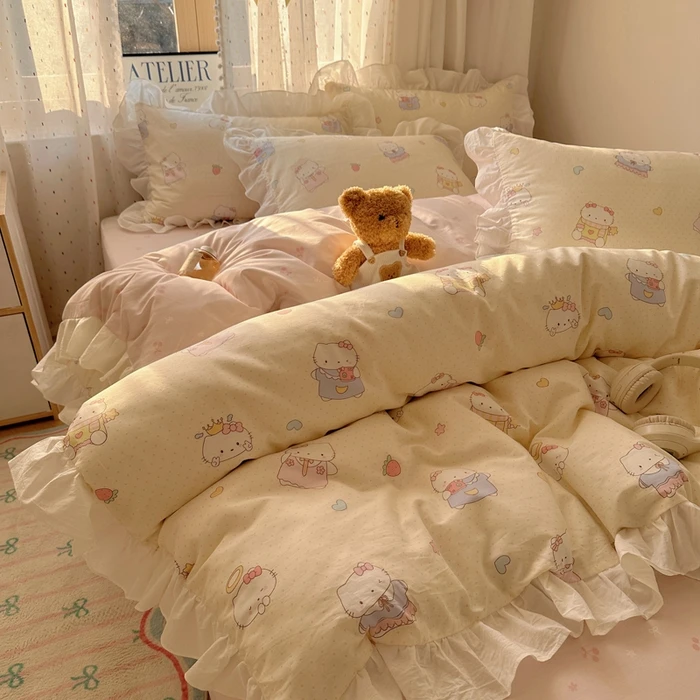 Ins комплекты постельного белья в стиле принцессы с рюшами и кружевом с бантом, пододеяльник, романтическое постельное белье, декор для женщин и девочек, пододеяльник для спальни, 4 шт., 2025 г.
Ins комплекты постельного белья в стиле принцессы с рюшами и кружевом с бантом, пододеяльник, романтическое постельное белье, декор для женщин и девочек, пододеяльник для спальни, 4 шт., 2025 г.