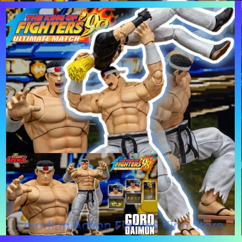 Коллекционная фигурка Storm Toys Storm ARENA 1/12 King of Fighters 98 Daimon Goro, подарок для любителей игр
Коллекционная фигурка Storm Toys Storm ARENA 1/12 King of Fighters 98 Daimon Goro, подарок для любителей игр